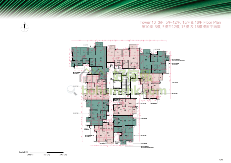 雲滙 ST MARTIN 第二期 PHASE 2 10座 平面圖