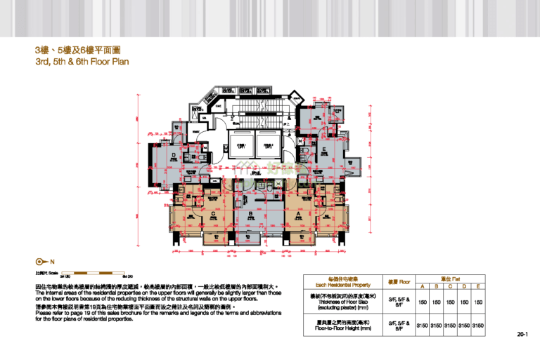 傲形 AXIS 平面圖