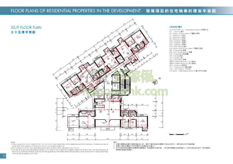 OCEAN ONE 平面圖