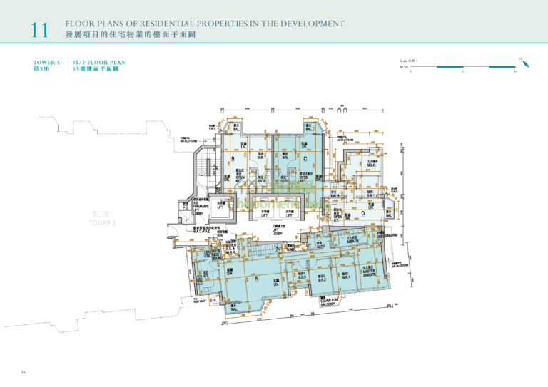 OASIS KAI TAK 5座 平面圖