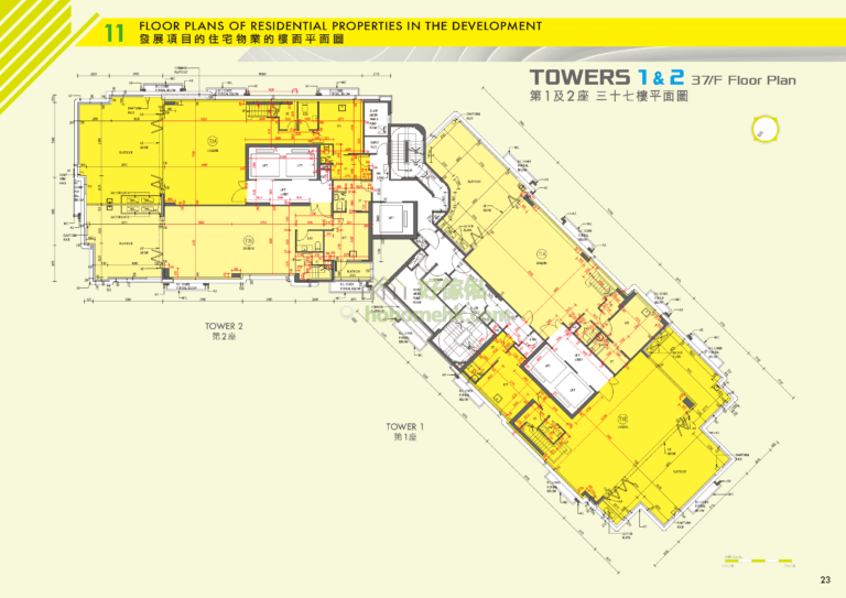 嘉匯 K. CITY 2座 平面圖