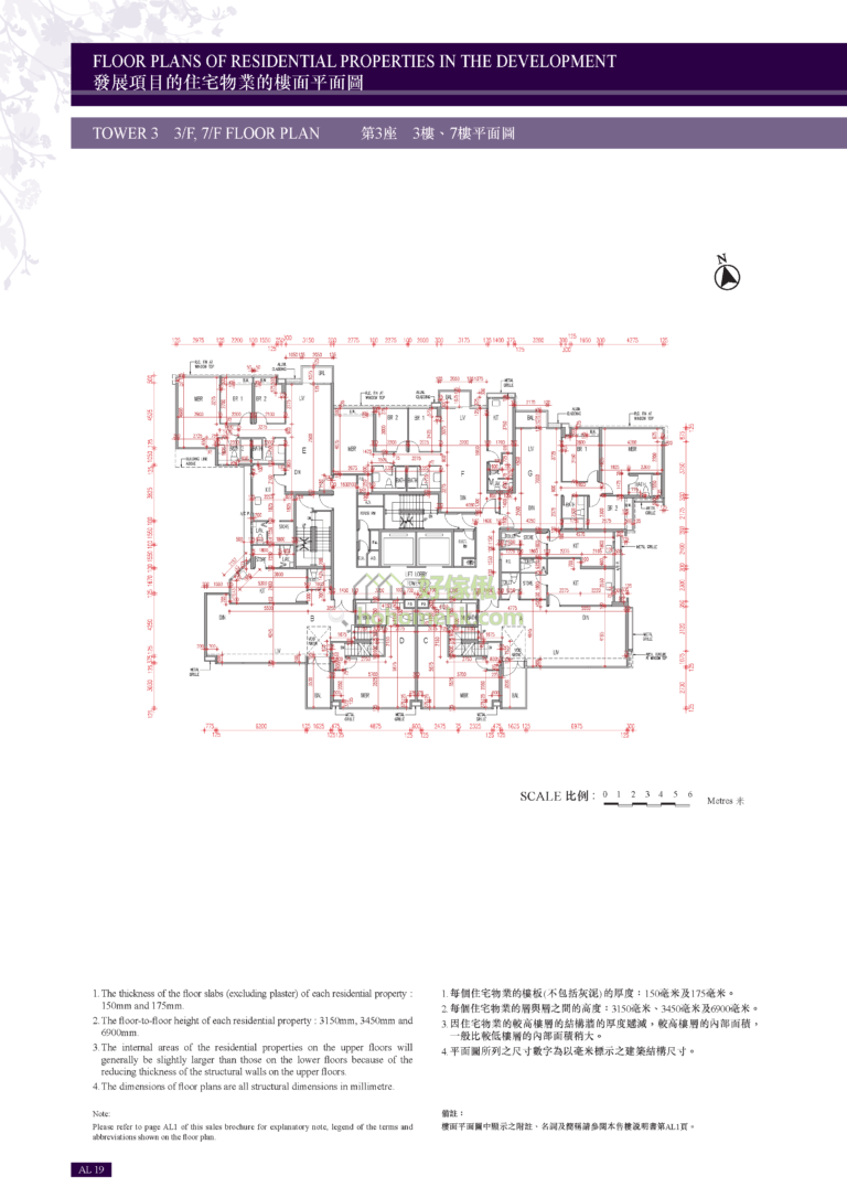 星堤 AVIGNON 3座 平面圖