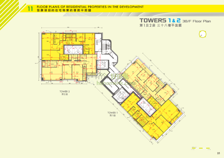嘉匯 K. CITY 2座 平面圖