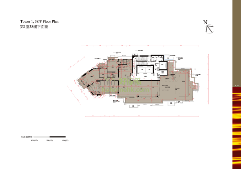 瓏璽 IMPERIAL CULLINAN 第01座 平面圖