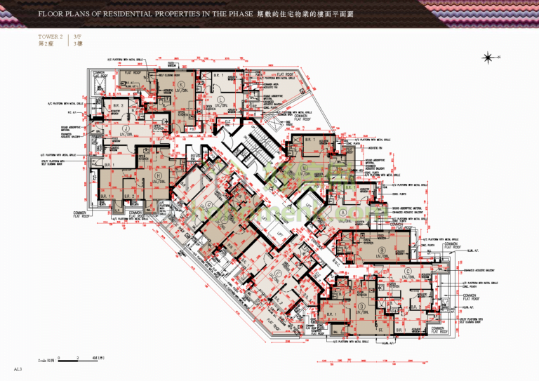 御海灣 REGENCY BAY 第1期 B2座 平面圖