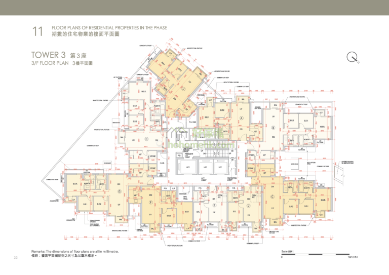 朗城滙 SOL CITY 3座 平面圖