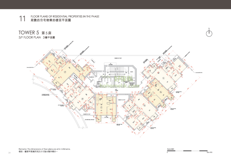 朗城滙 SOL CITY 5座 平面圖