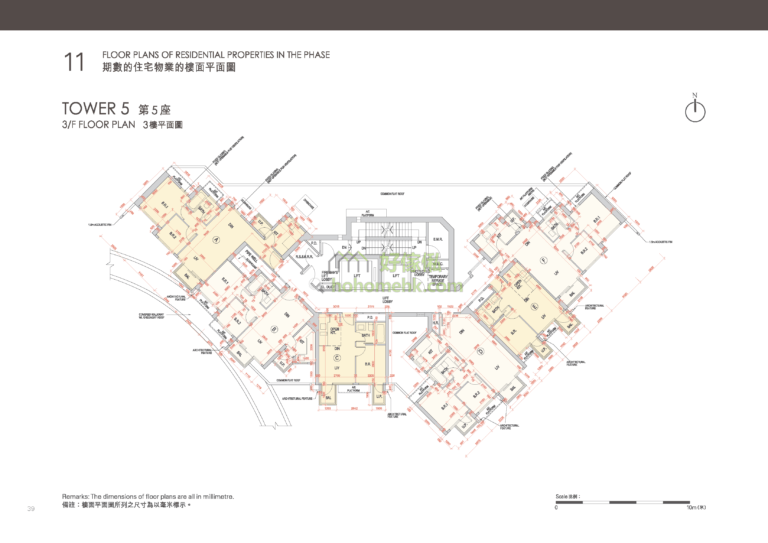朗城滙 SOL CITY 第2期 5座 平面圖