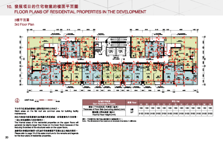 君譽峰 NOVUM POINT 平面圖