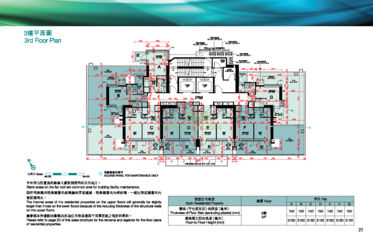 海柏匯 HARBOUR PARK 平面圖