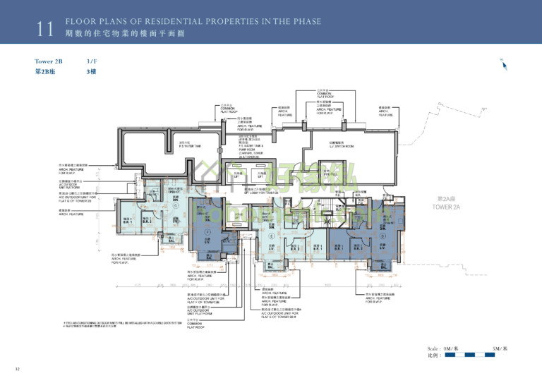 MONACO DEVELOPMENT 1期 2B座 平面圖
