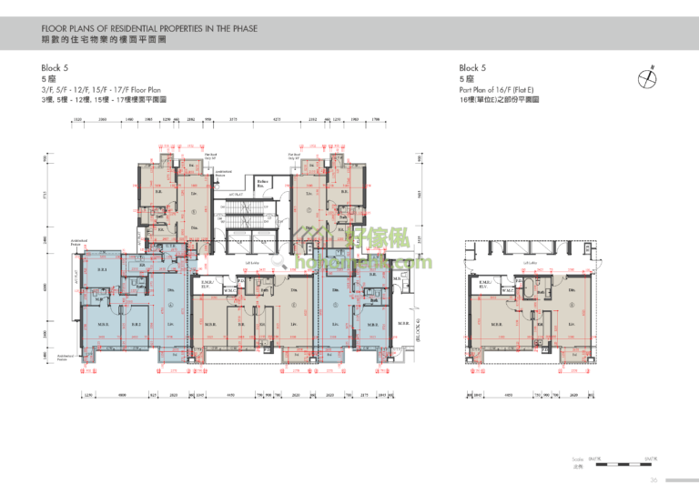 意堤 POGGIBONSI 第5座 平面圖