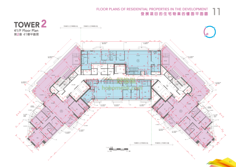 嘉峯匯 K.SUMMIT 2座 平面圖