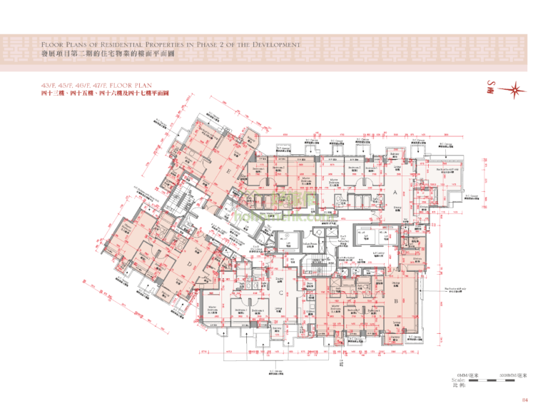 囍滙 THE AVENUE 3座 平面圖