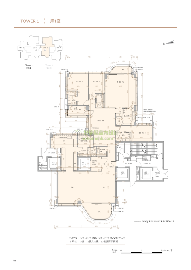 深水灣徑8號 8 Deep Water Bay Drive 1座 平面圖