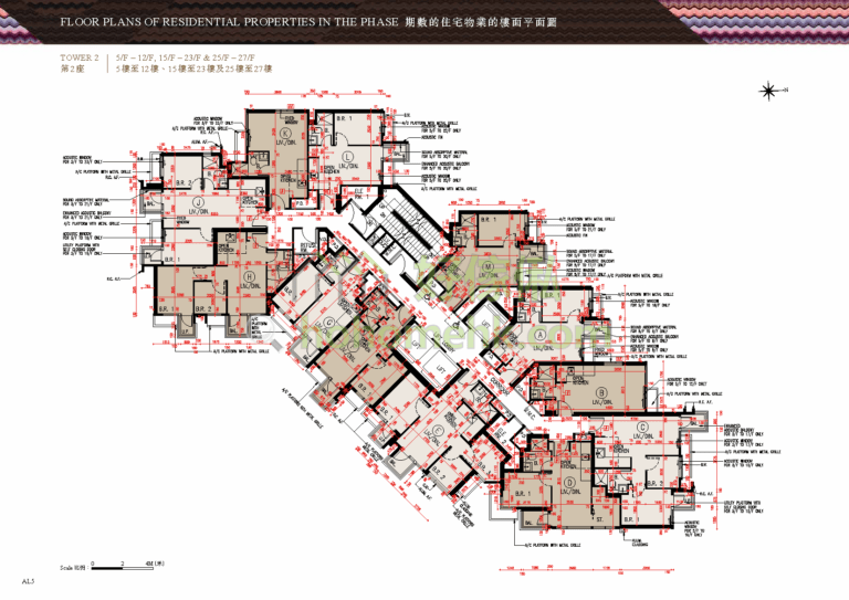 御海灣 REGENCY BAY 第1期 B2座 平面圖