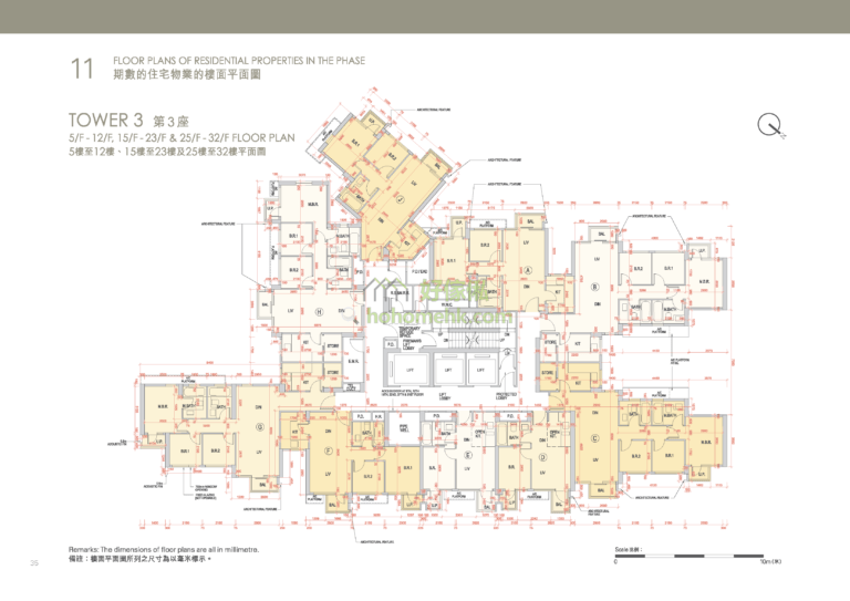 朗城滙 SOL CITY 第2期 3座 平面圖