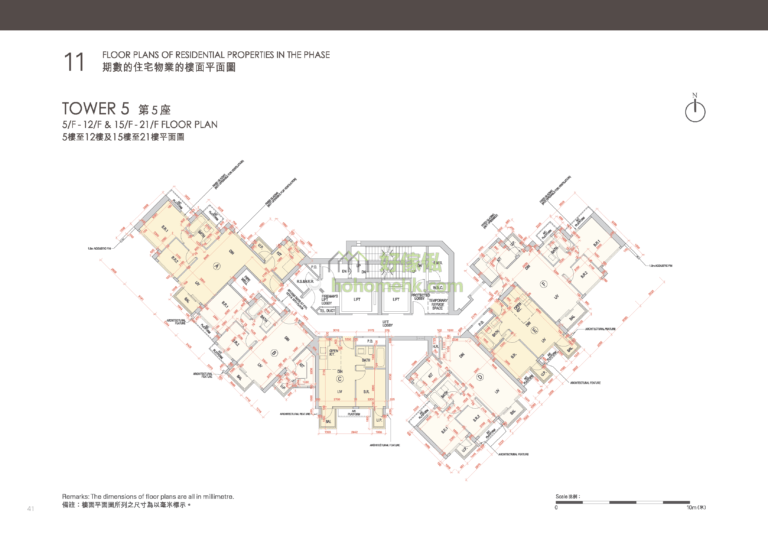 朗城滙 SOL CITY 第2期 5座 平面圖