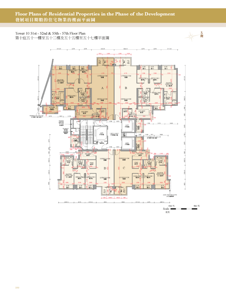 御龍山 THE PALAZZO 第二期 第10座 平面圖