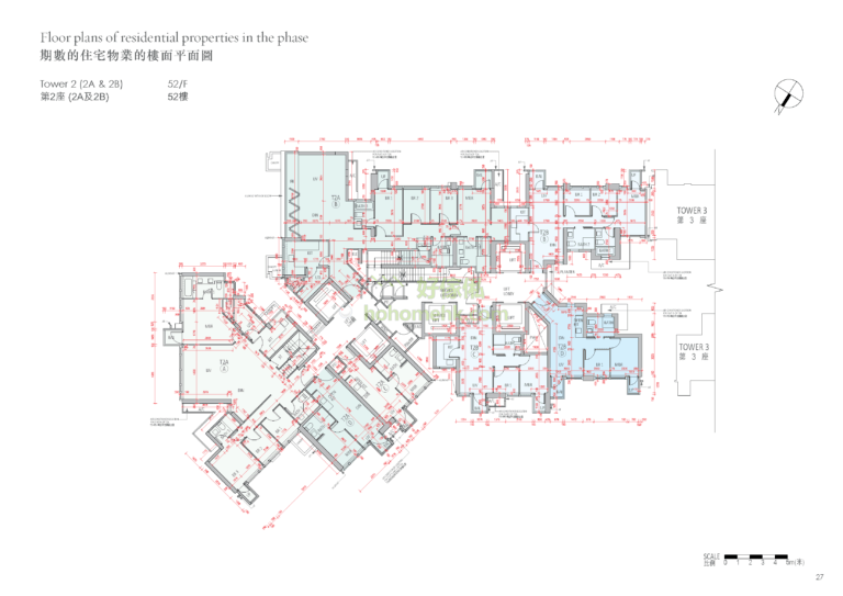 柏傲莊 THE PAVILIA FARM 2座 平面圖