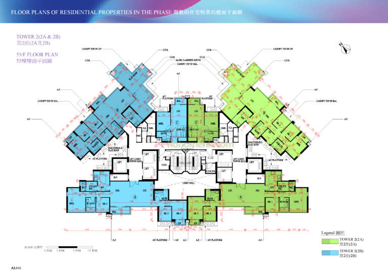 日出康城 LOHAS PARK 第IVA期 PHASE IVA 2座 平面圖