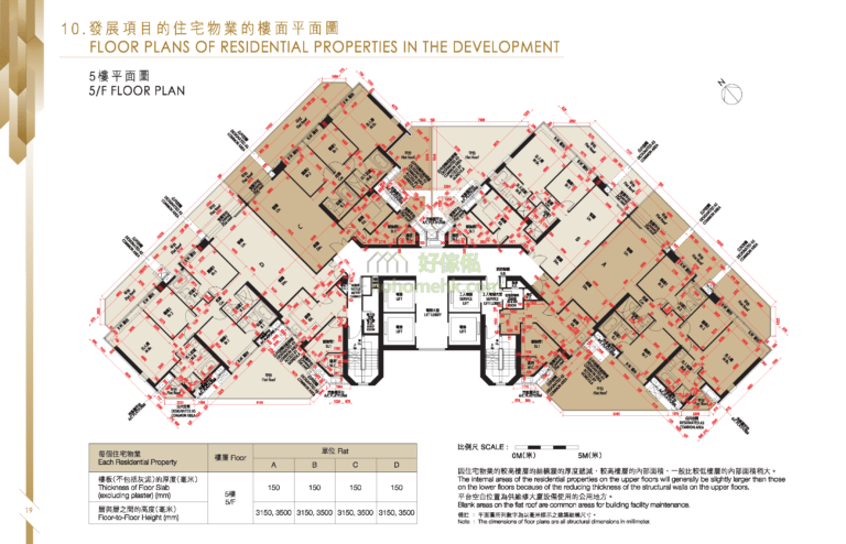 帝滙豪庭 WELLESLEY 平面圖