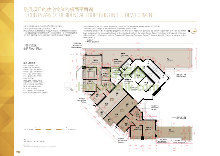 金．御門 BILLIONNAIRE LUXE 平面圖