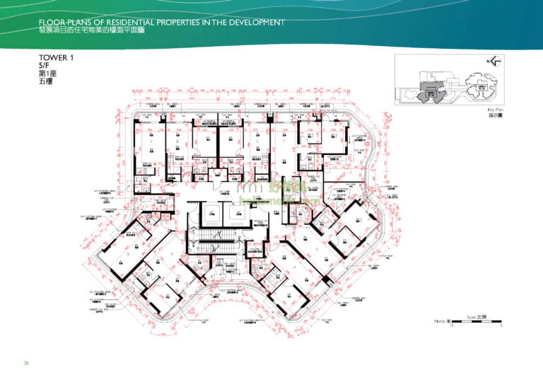 煥然懿居 ERESIDENCE 第1座 平面圖