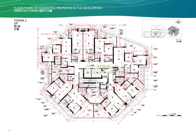 煥然懿居 ERESIDENCE 第2座 平面圖