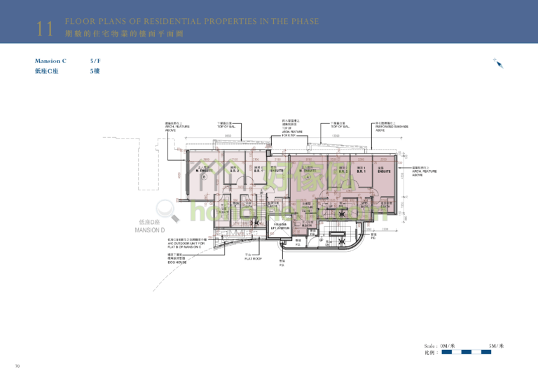 MONACO DEVELOPMENT 2期 低座C座 平面圖