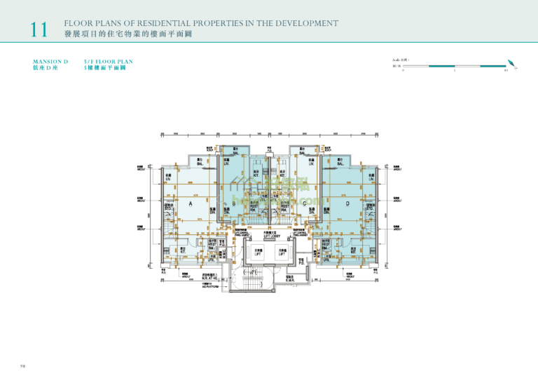 OASIS KAI TAK D座 平面圖