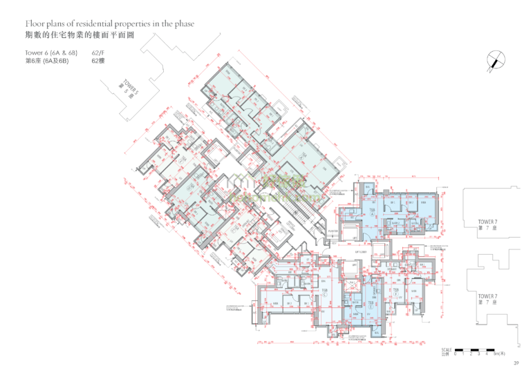 柏傲莊 THE PAVILIA FARM 6座 平面圖