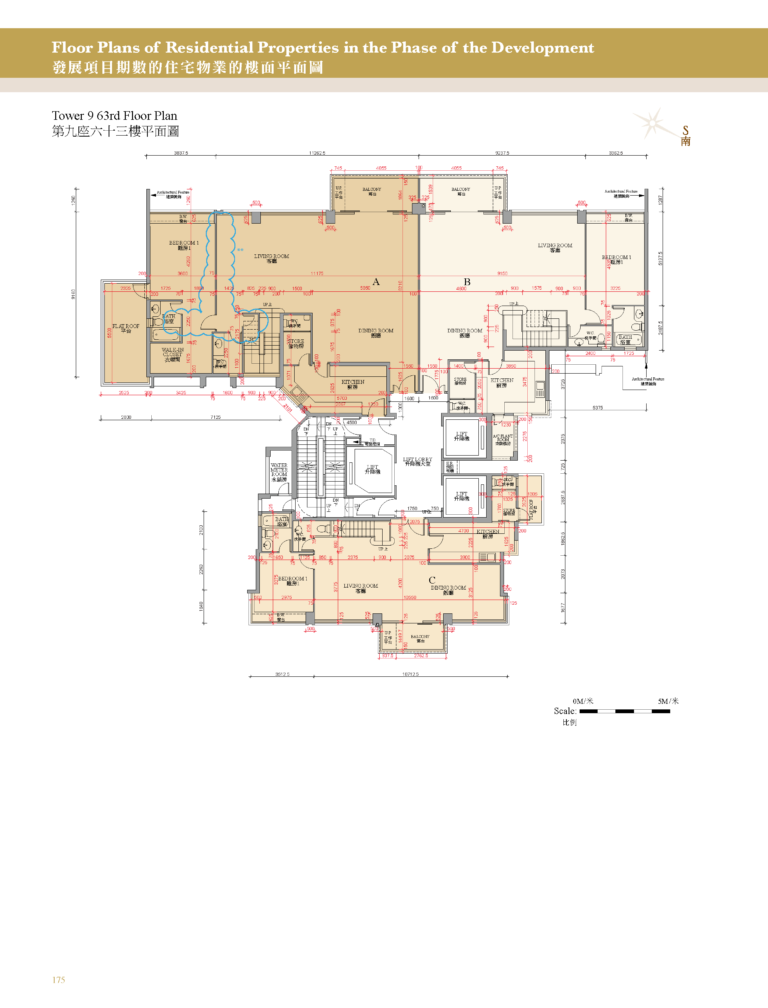 御龍山 THE PALAZZO 第二期 第9座 平面圖