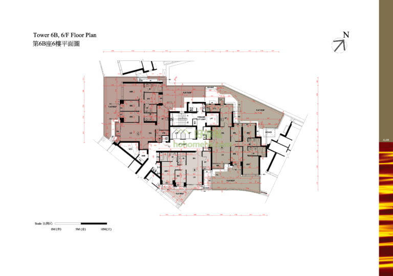 瓏璽 IMPERIAL CULLINAN 第6B座 平面圖