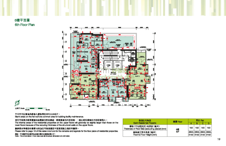 南昌一號 PARK ONE 平面圖