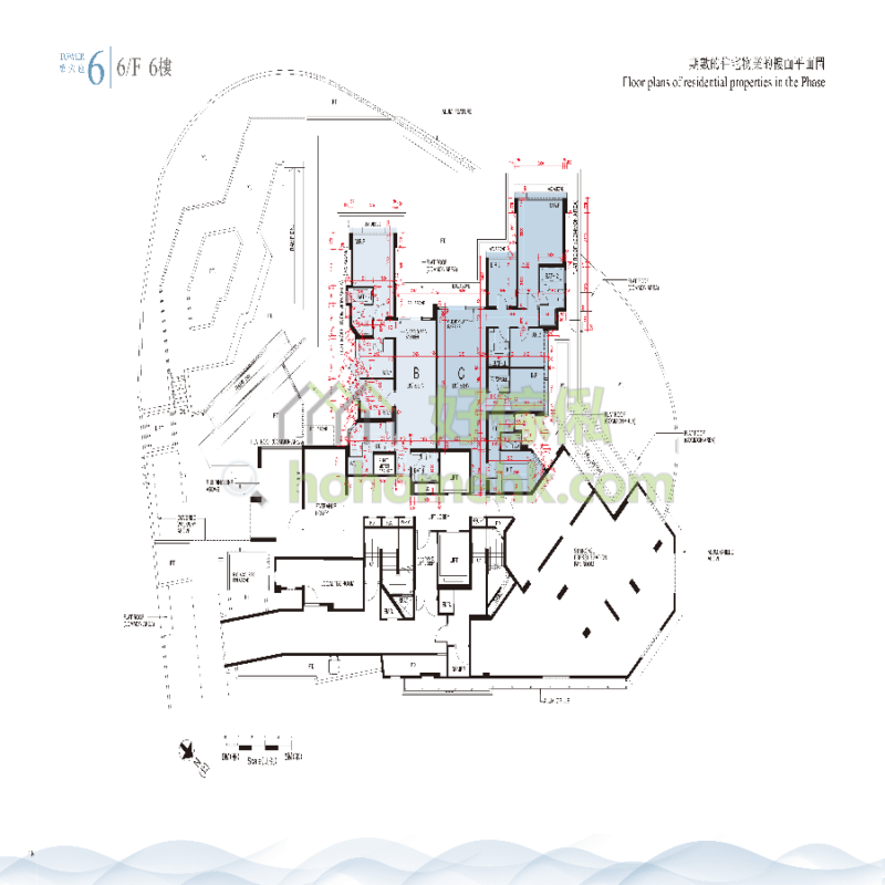 海之戀 OCEAN PRIDE 第3期 6座 平面圖