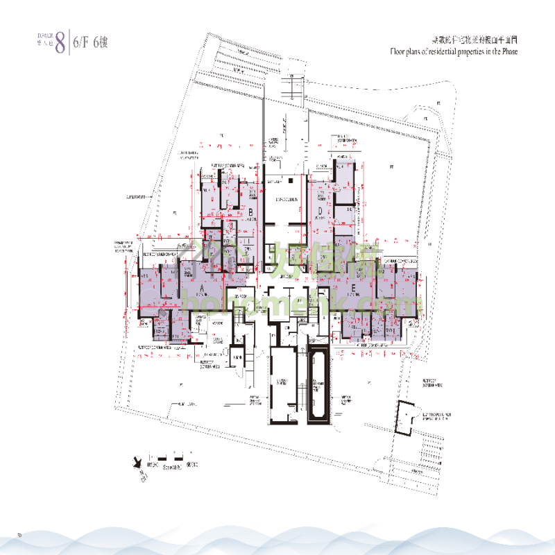 海之戀 OCEAN PRIDE 第3期 8座 平面圖