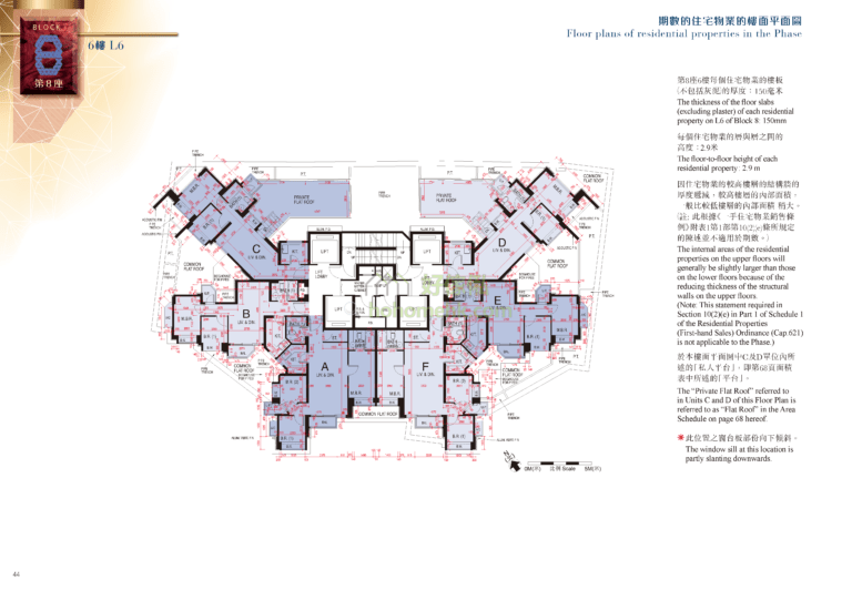 環宇海灣 CITY POINT 2期 8座 平面圖