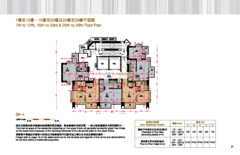 傲形 AXIS 平面圖