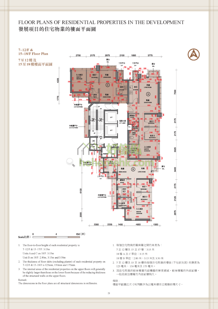 KENSINGTON HILL 平面圖