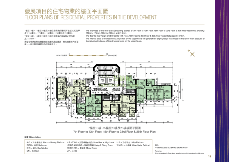 寓．弍捌 RESIDENCE 228 平面圖