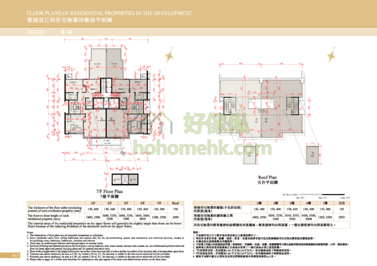 星岸 DEAUVILLE 1座 平面圖