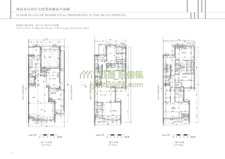 藍塘道23-39號 23-39 BLUE POOL ROAD 31號 平面圖