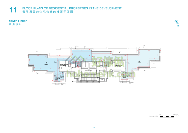 逸瓏灣8 MAYFAIR BY THE SEA 8 1座 平面圖