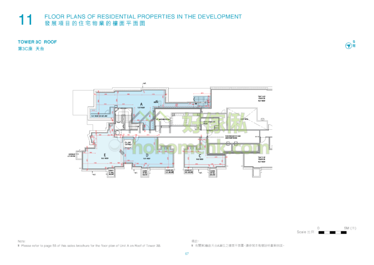 逸瓏灣8 MAYFAIR BY THE SEA 8 3C座 平面圖