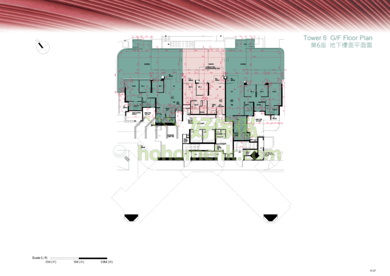 雲滙 ST MARTIN 第一期 PHASE 1 6座 平面圖
