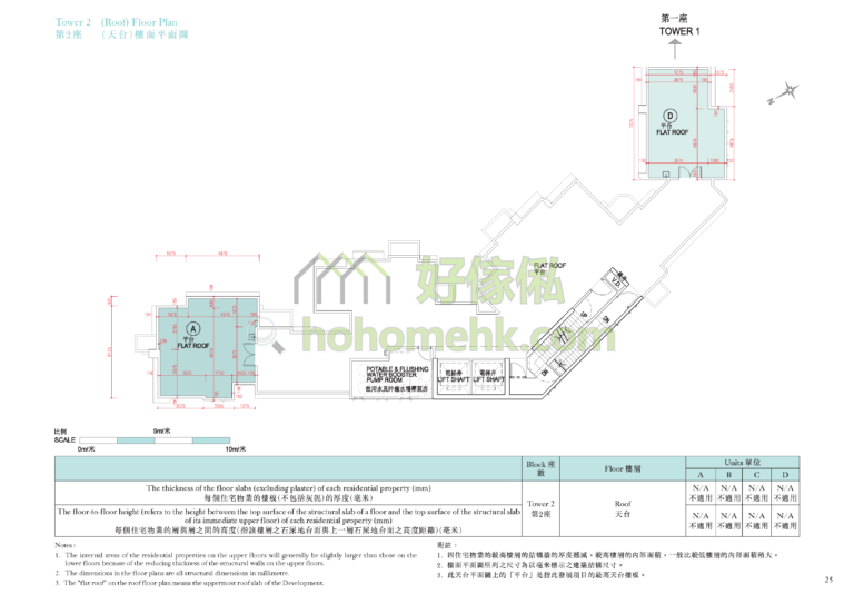 PENINSULA EAST 2座 平面圖