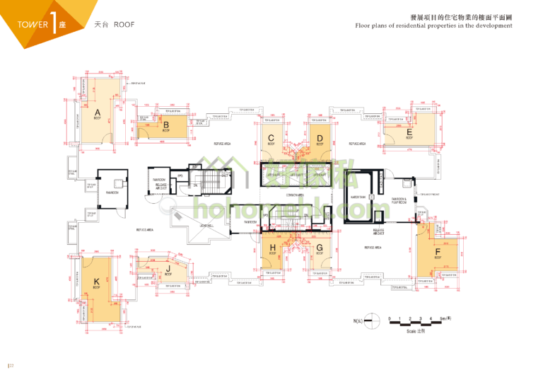 世宙 YUCCIE SQUARE 1座 平面圖