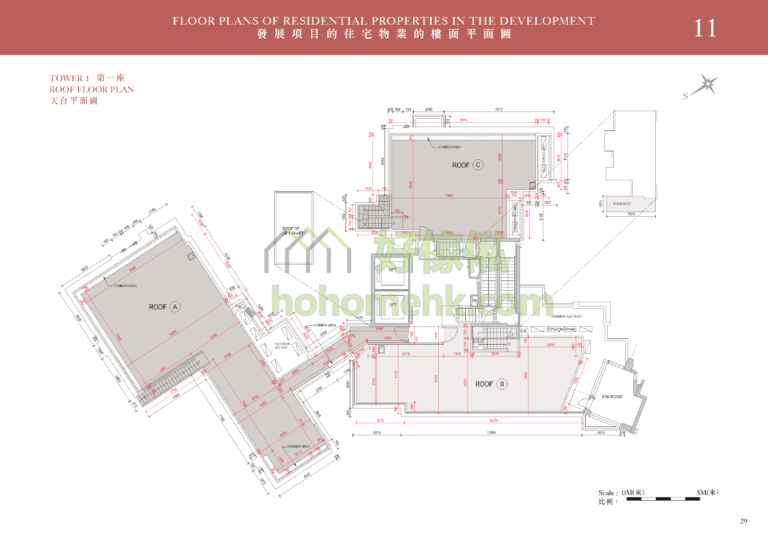 帝景灣 CORINTHIA BY THE SEA 1座 平面圖