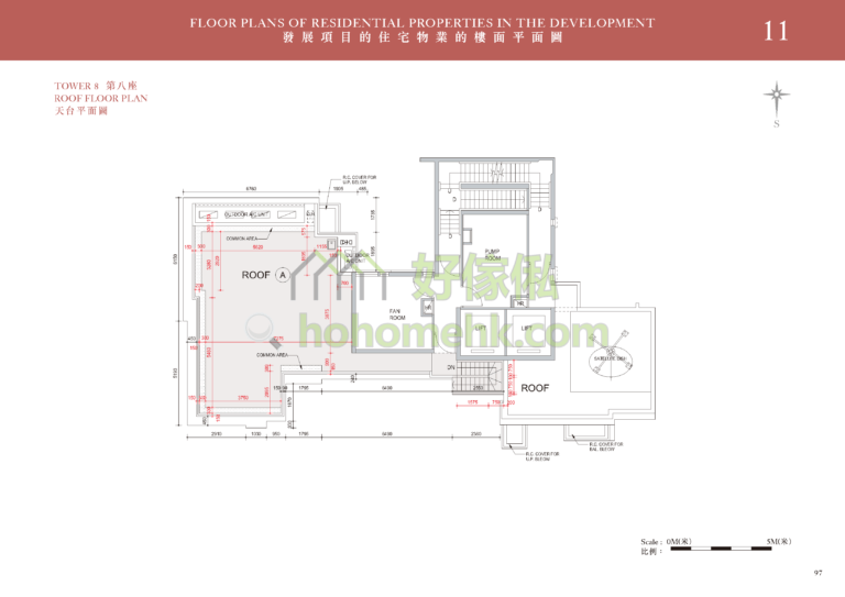 帝景灣 CORINTHIA BY THE SEA 8座 平面圖